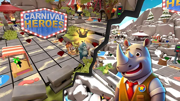 Carnival Heroes super party minigames